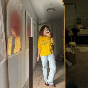 Yellow Loose Fitting T-Shirt